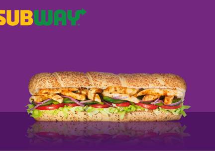 Broodje (30 cm) voor afhalen naar keuze bij Subway Hengelo
