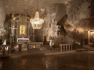 Führung durch das Salzbergwerk Wieliczka ab Krakau mit Transfer