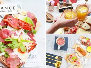2-gangen shared brunch of lunch bij Élance Boutique Café