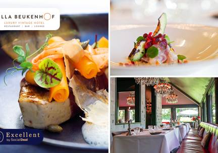 3-gangenlunch van de chef bij Villa Beukenhof