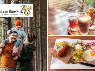 Wandelarrangement + warme drank + gebak + lunch bij Eiland van Ome Nick