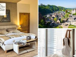 Overnachting voor 2 + late check-out + evt. ontbijt in het hart van de Ardennen