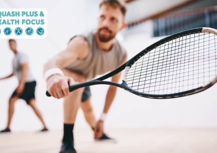 Huur (interactieve) squashbaan (45 min)