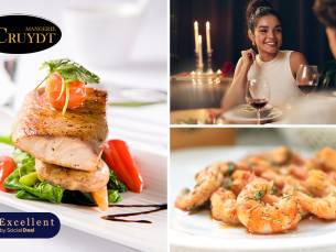 Gastronomisch 4- of 5-gangen zomerdiner bij Mangerie 't Cruydt