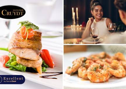 Gastronomisch 4- of 5-gangen zomerdiner bij Mangerie 't Cruydt