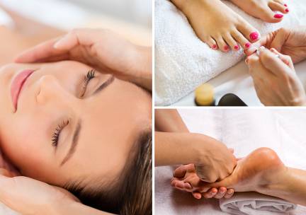 Nagelbehandeling of massage naar keuze