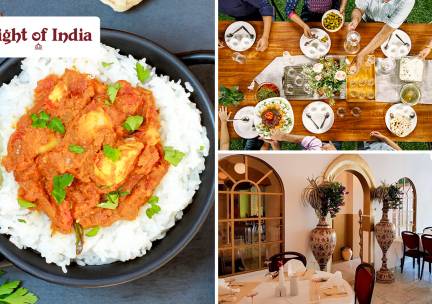 Indiaas 3-gangen proeverijdiner in Rotterdam