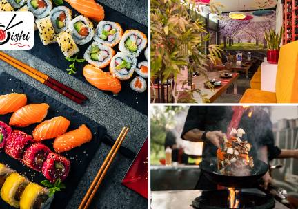 All-You-Can-Eat sushi & grill (2,5 uur) bij Oishi Oishi
