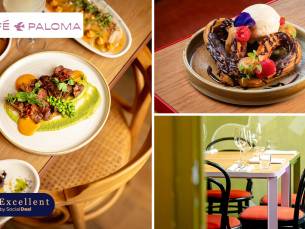 2- of 3-gangendiner Ã  la carte bij CafÃ© Paloma