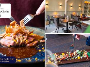 4-gangendiner van de chef + brood + amuse bij Bistro La Cloche