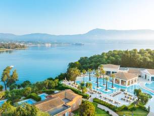 8 daagse vliegvakantie naar GRECOTEL Eva Palace Resort in kommeno, griekenland