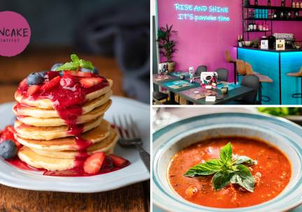 3-gangen keuzediner bij Pancake District in hartje Dordrecht