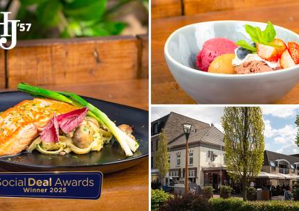 3-gangen verrassingsmenu bij Restaurant HJ'57