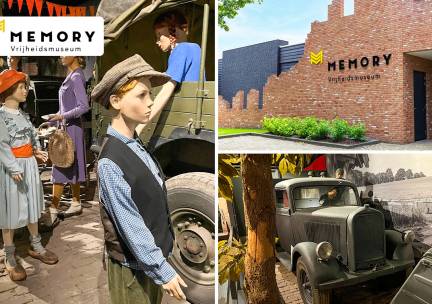 Entree Memory Vrijheidsmuseum + evt. drankje en lekkers