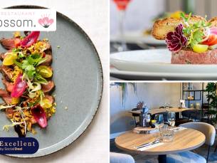 4-gangendiner met vrije keuze van de kaart in Restaurant Blossom