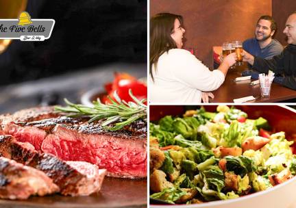 3-gangen keuzediner bij Grand Café The Five Bells in hartje Amsterdam