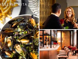Culinair 3-gangen keuzediner bij Brasserie Rita in hartje Eindhoven