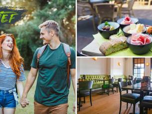 Wandelarrangement incl. warme drank + gebak + borrel- of lunchplank bij Vief