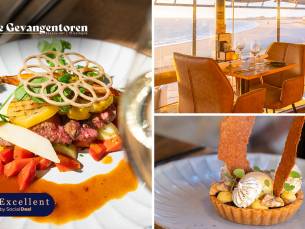 4- of 5-gangendiner van de chef bij Restaurant De Gevangentoren in Vlissingen