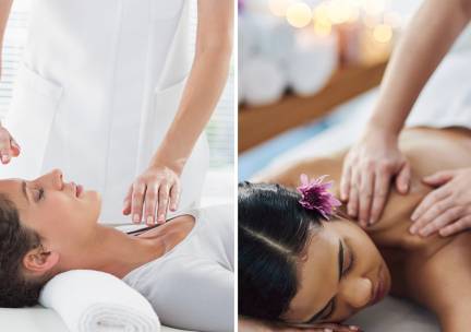 Reikibehandeling of voetreflex- of energetische massage (60 of 90 min)