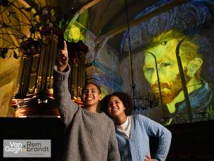 Entree Van Gogh & Rembrandt in Amsterdam