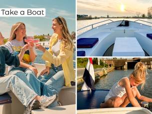 Huur elektrische sloep voor 1 t/m 10 personen (2â¯uur) bij Take a Boat