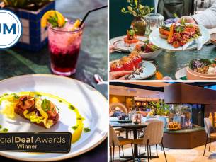 3-gangen keuzediner bij IJzeren Man Strandhuys