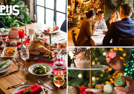 Kerstbrunch, kerst-high tea + glas bubbels of kerstdinerbuffet bij spIJS Zutphen
