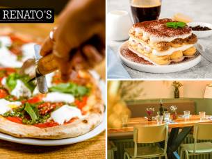 Italiaans 3-gangen keuzediner bij Renato's Pizzeria in hartje Nijmegen