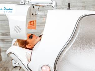 1 of 5 sessie(s) Vibrosaun-wellnessbehandeling