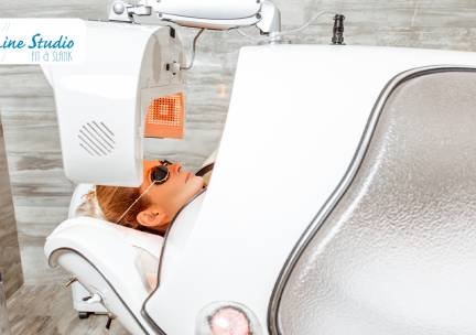 1 of 5 sessie(s) Vibrosaun-wellnessbehandeling