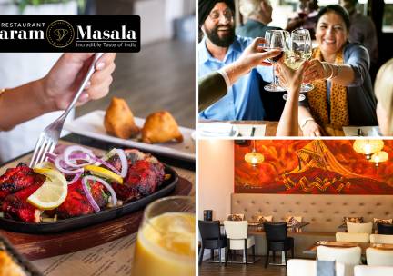 Indiaas 3-gangendiner Ã  la carte bij Garam Masala