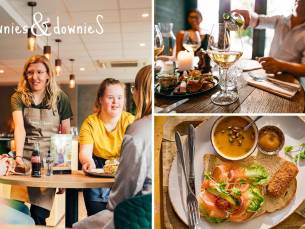 2- of 3-gangenlunch bij Brownies & DownieS Delft