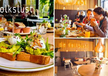 2-gangenlunch Ã  la carte bij Volkslust in Haarlem