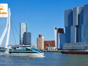 Havenrondvaart in Rotterdam incl. audiogids (75 min)