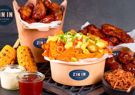 Luxe borrelbox met shared dining-barbecuediner voor afhaal