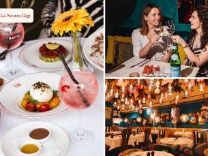 Italiaans 3-gangen shared dining-diner in Amsterdam