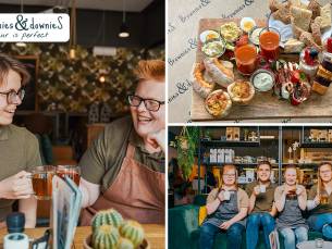 Katwijkse lunchplank bij Brownies&downieS Katwijk
