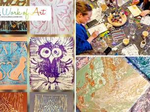Creative workshop naar keuze (2 of 3 uur) + materiaal + koffie/thee + lekkernij