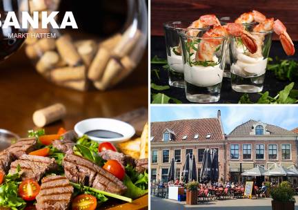 3-gangendiner à la carte bij BANKA Hattem