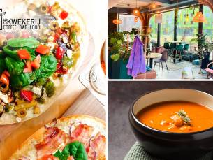 2-gangen keuzelunch bij De Kwekerij