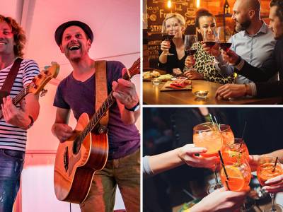 High cocktail, beer of wine in hartje Leeuwarden