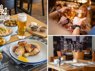 9-gangendiner bij 't Kippegie in hartje Utrecht