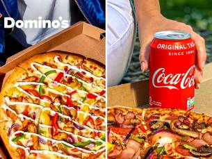 Pizza naar keuze (25 cm) + evt. drankje voor afhaal bij Domino's Aalten