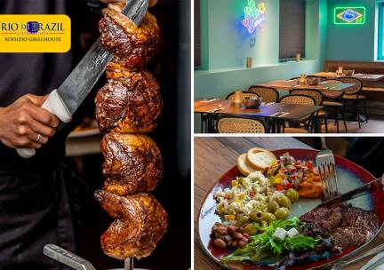 All-You-Can-Eat diner of lunch (2 uur) Braziliaans bij Rio De Brazil