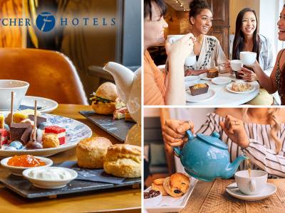High tea voor 2 personen bij Fletcher