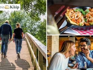 Wandelarrangement + 2-gangendiner bij De Knip