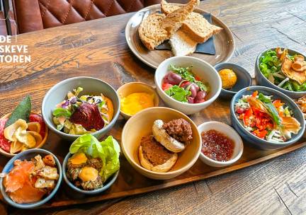 3-gangen proeverijdiner + amuse bij De Skeve Toren in hartje Leeuwarden