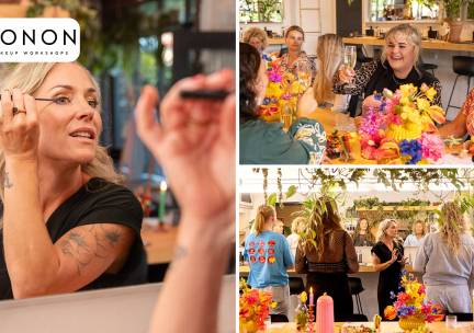 Workshop make-up + prosecco + hapjes