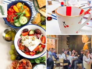 Workshop naar keuze (3 uur) + Mediterrane hapjes + onbeperkt drankjes